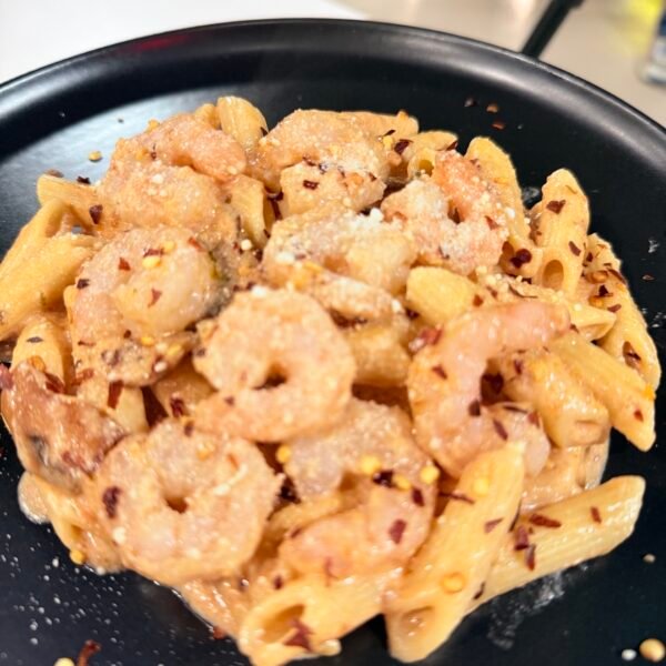 Garlic Shrimp Penne